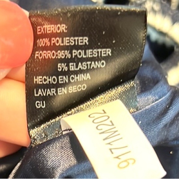 💙Gianni Bini, Stunning Nautical Gardens Dress, Excellent Condition, Size 0 - Picture 11 of 16